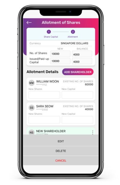 Allotment of Shares to Shareholders App Guide 8 400x617 1